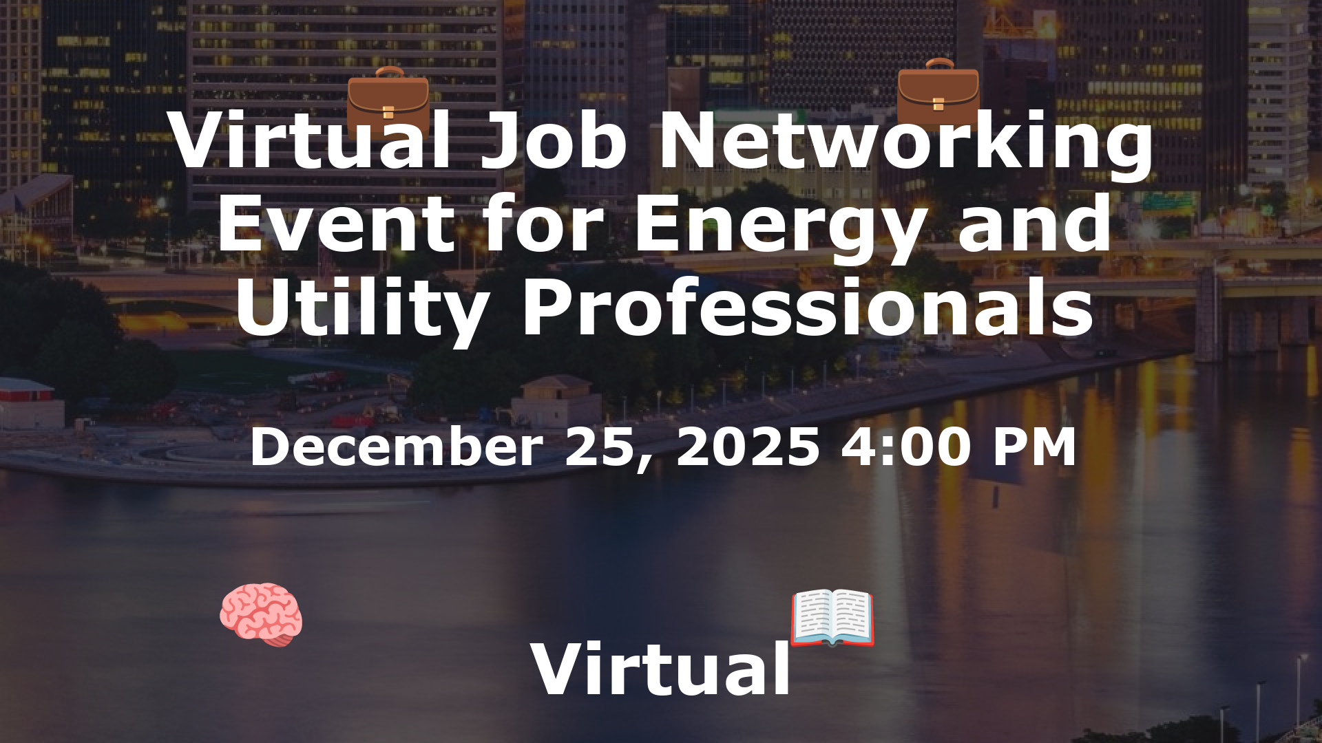 Virtual Job Networking Event for Energy and Utility Professionals event image